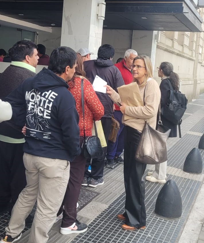 Discapacidad: La Defensoría del Pueblo acompañó y brindó información a titulares de Pensiones No Contributivas durante la auditoria
