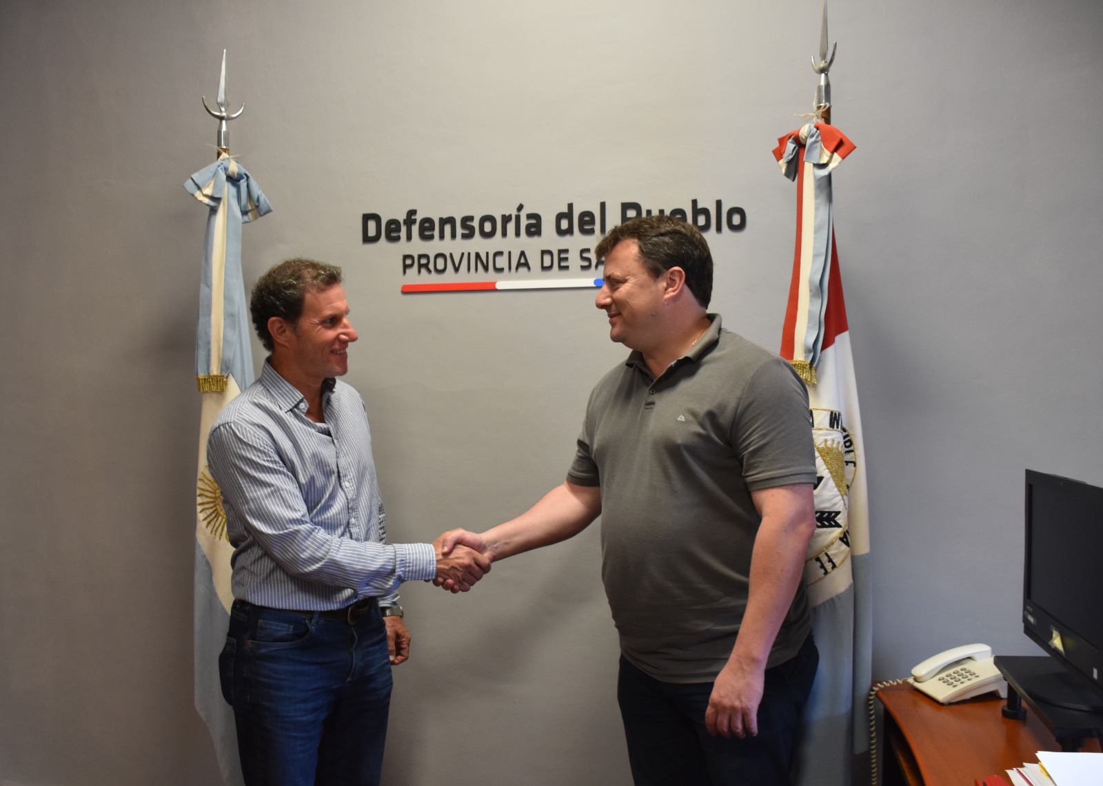 El Defensor del Pueblo de Paraná visitó a su par de Santa Fe y trataron temas comunes a ambas jurisdicciones